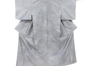 抽象波模様織り出し本場大島紬着物